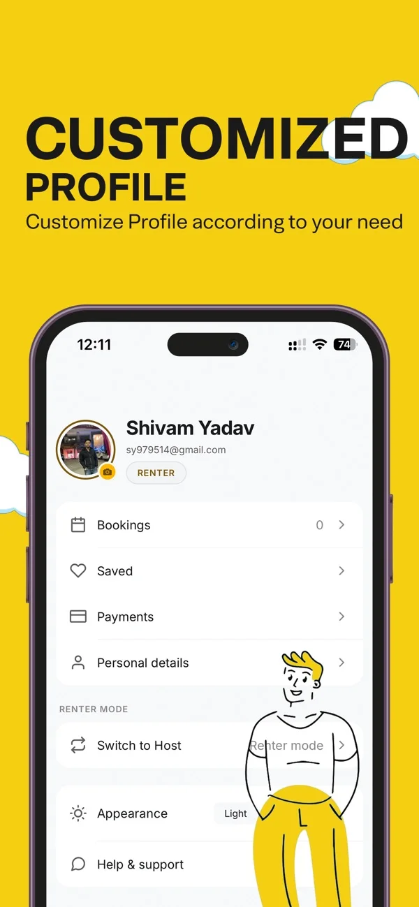 Wenuru app screen 3